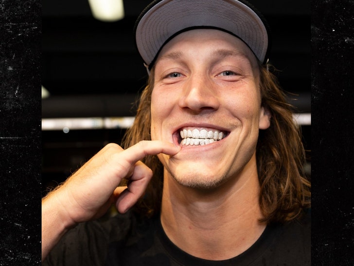 Trevor Lawrence’s Jeweler Details Surprise Grill-Making Process For QB 1 trevor lawrence grill jaguars