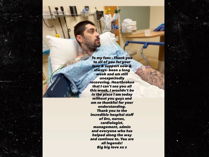 Zayn Malik in behandeling