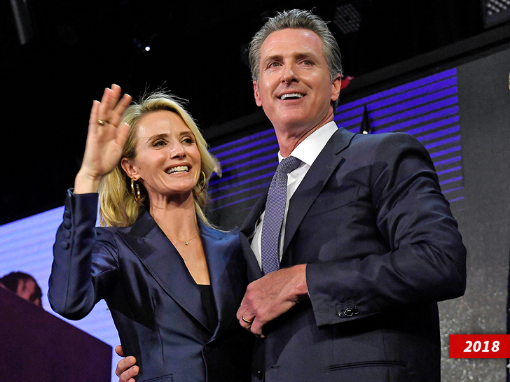 sub gavin newsom Jennifer Siebel Newsom getty