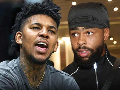 dangelo russel and nick young getty 1