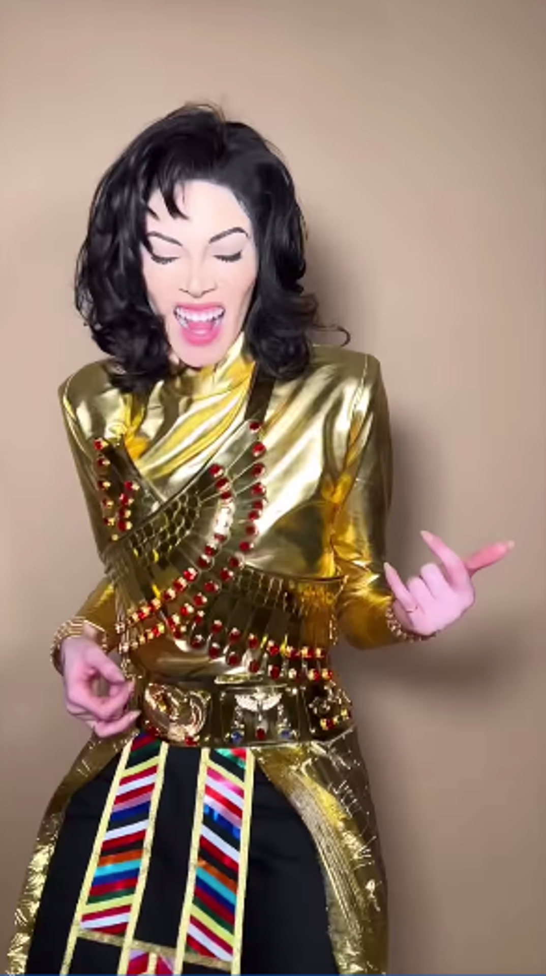 Winnie Harlow as Michael Jackson