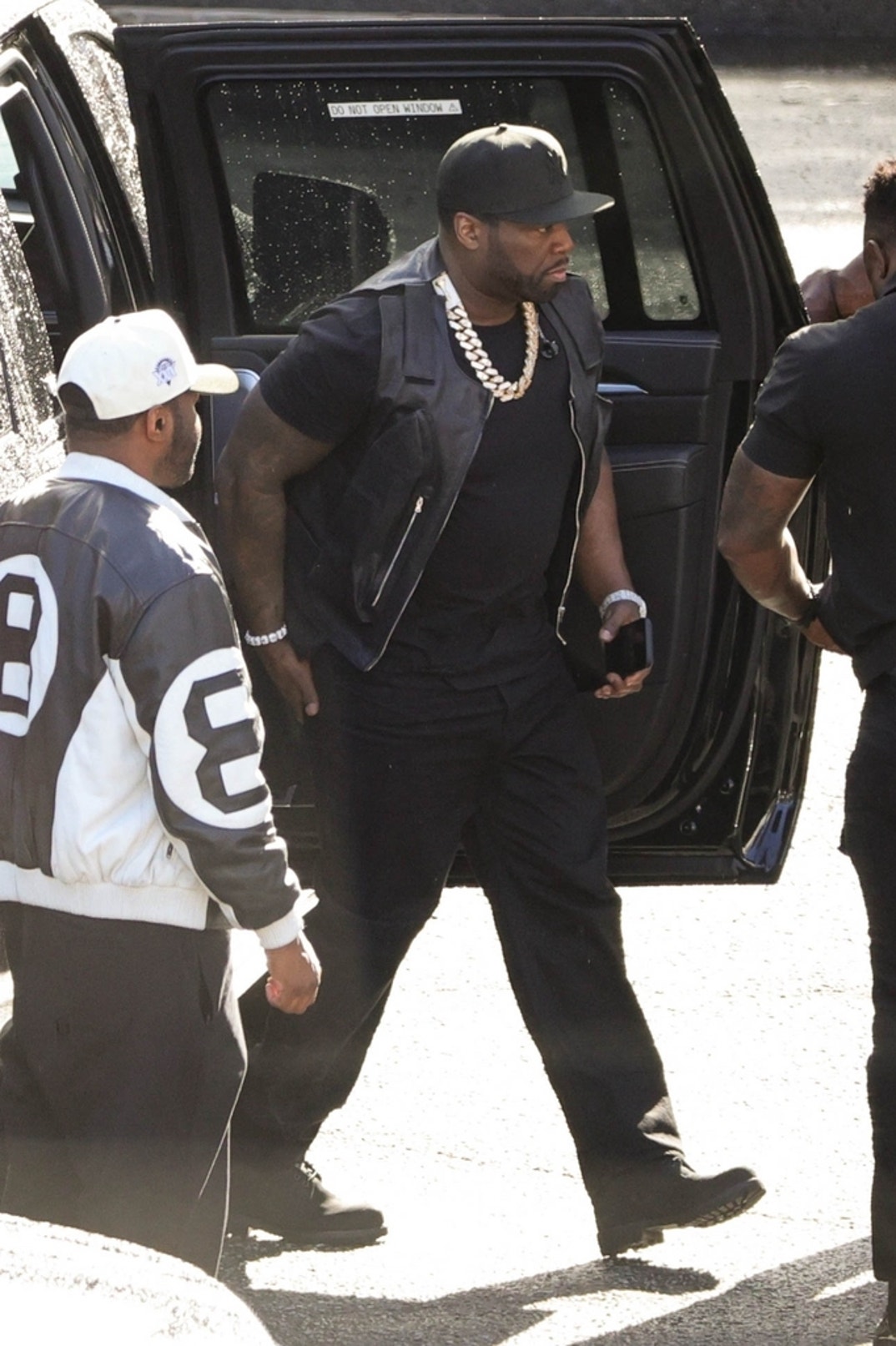 50 Cent Kim Kardashian Set of Eva 1