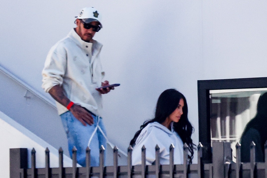 Kim Kardashian Lewis Hamilton Rugs  1