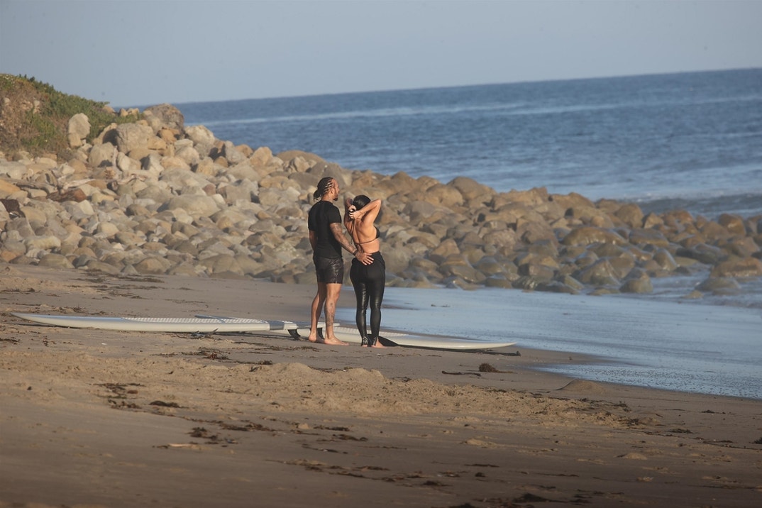 Lewis Hamilton Kim Kardashian Makeout 6