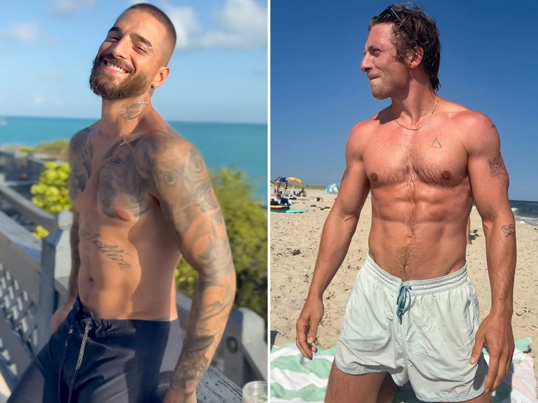 Maluma vs. Jeremy Allen White -- Abs N' Dads Edition