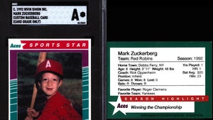 Mark Zuckerberg Signed Little League Baseball Card Sells for $120k