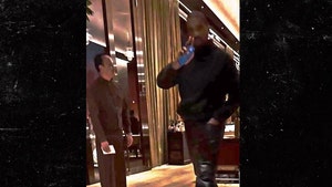 Kanye West was seen alone today at the Bvlgari Hotel Tokyo BACKGRID