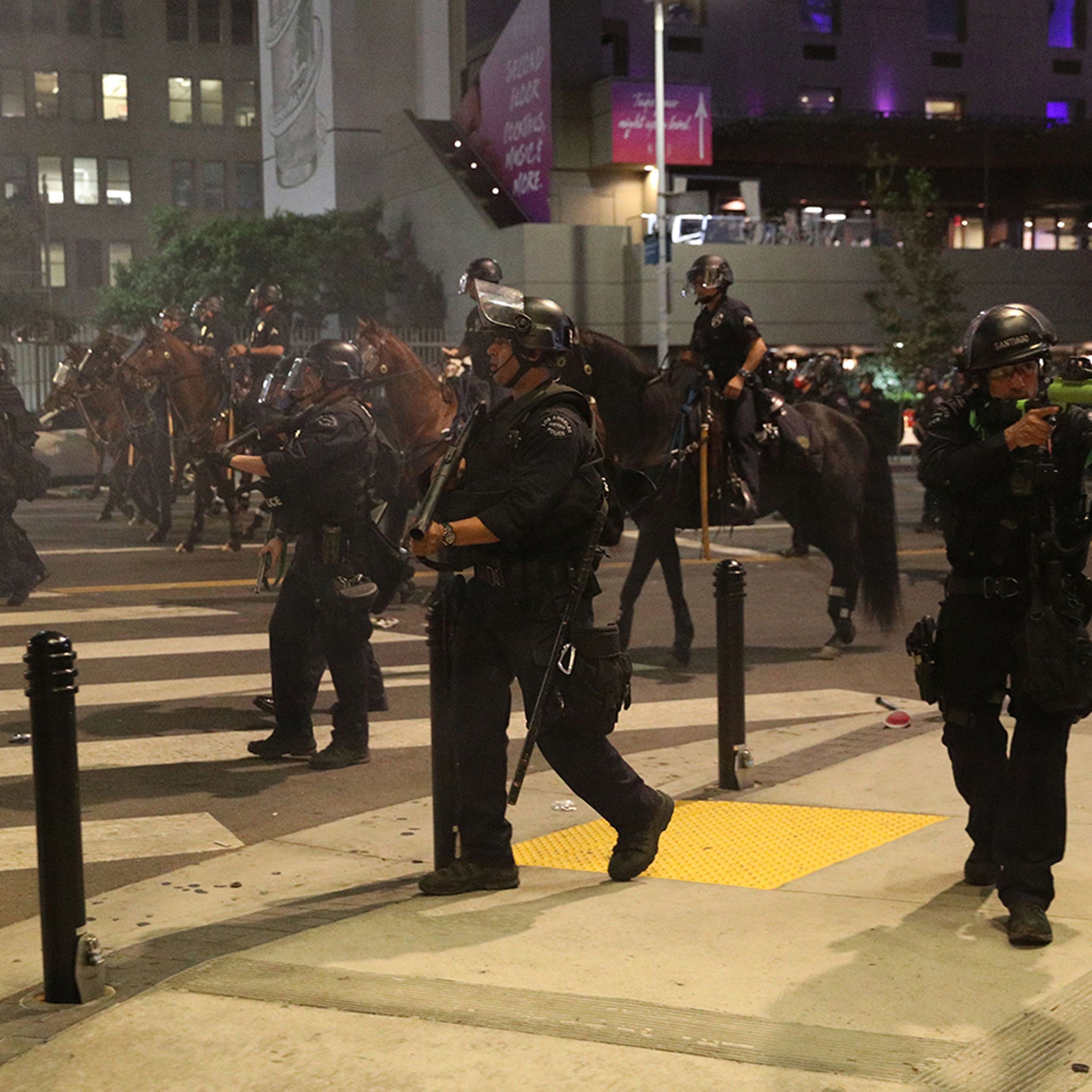 Lakers Fans Arrested In Post Victory Madness At Staples Center
