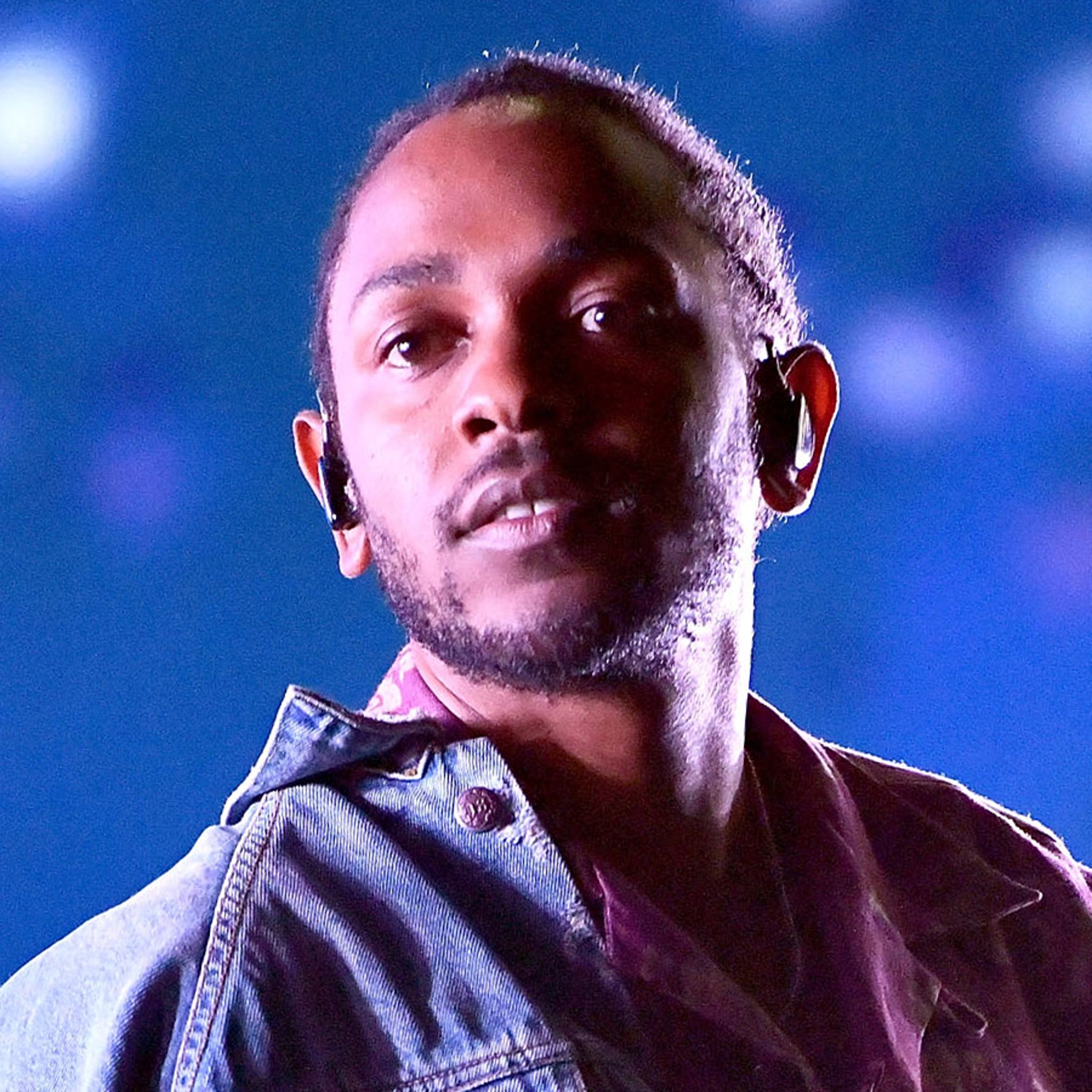 Kendrick Lamar Performs From the Front Row at Louis Vuitton