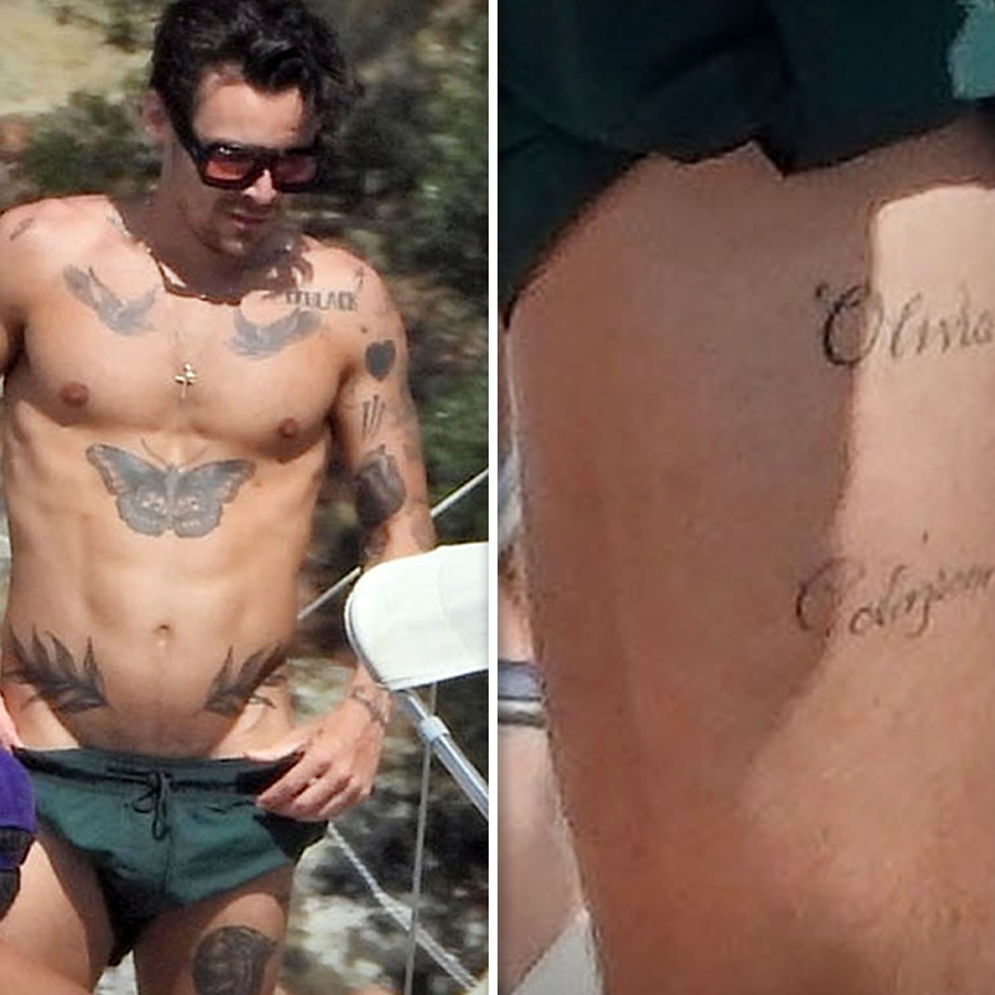 Twitpic: Hary Styles Gets Tatted