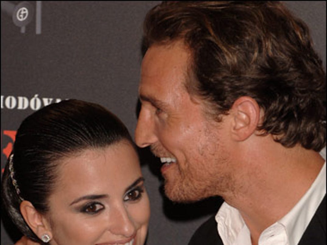 Matthew McConaughey dating Penelope Cruz