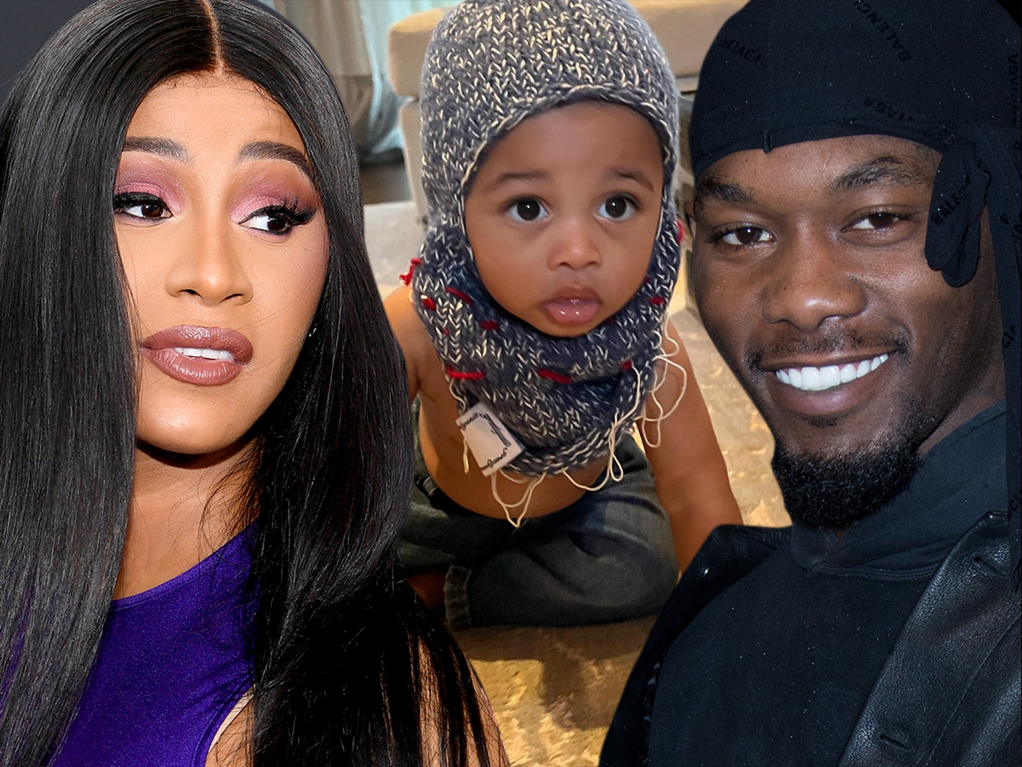 Cardi B Shows Off Son Wave's First Birthday Party, Car Theme