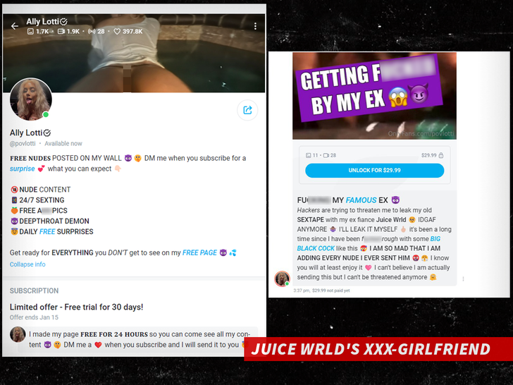 Juice Wrld's XXX-Girlfriend onlyfans