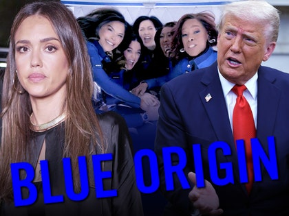 jessica alba blue origin and donald trump getty blue origin 1