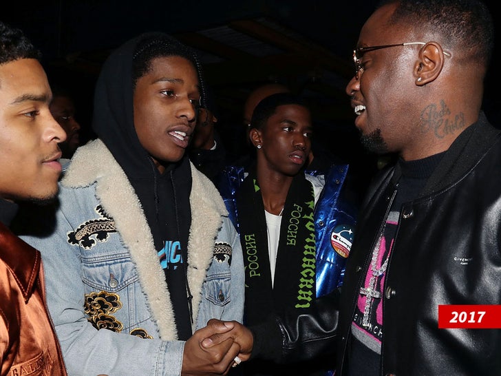 asap rocky diddy 2019 getty