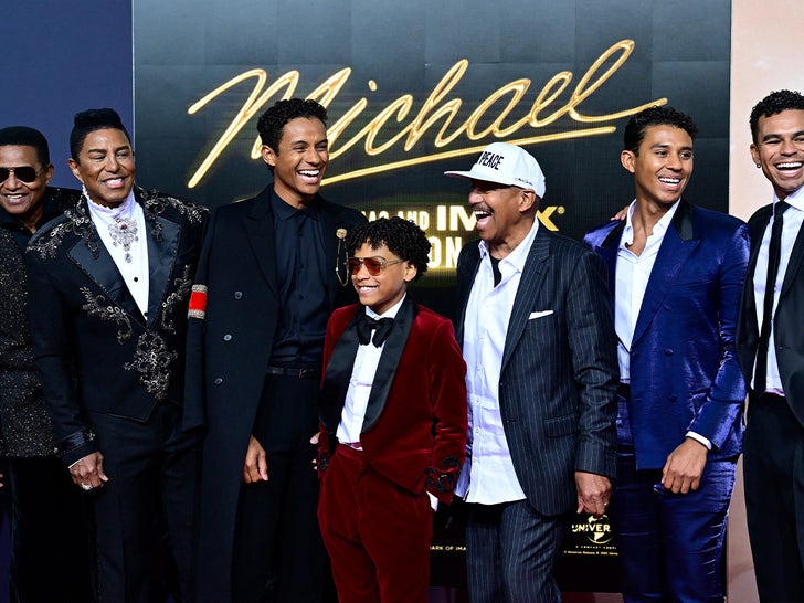 Jackson Family Hits the Red Carpet at the 'Michael' Premiere, See the Pics