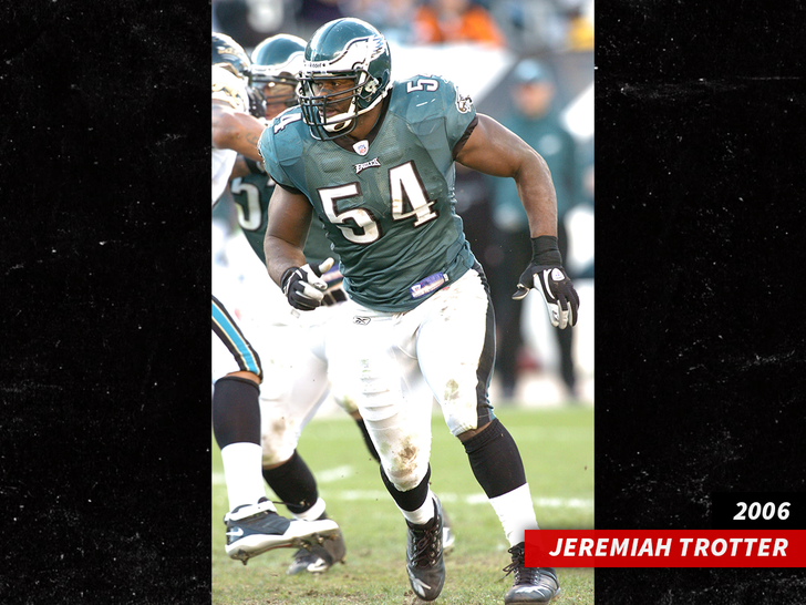 Jeremiah Trotter eagles sub getty