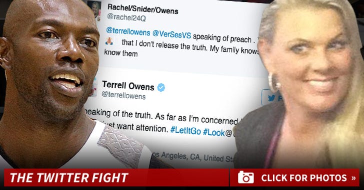 Terrell Owens vs. Rachel Snider Owens -- The Twitter Fight