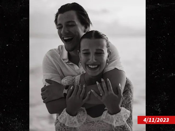 Millie Bobby Brown, Jake Bongiovi Celebrate Their Engagement with Party
