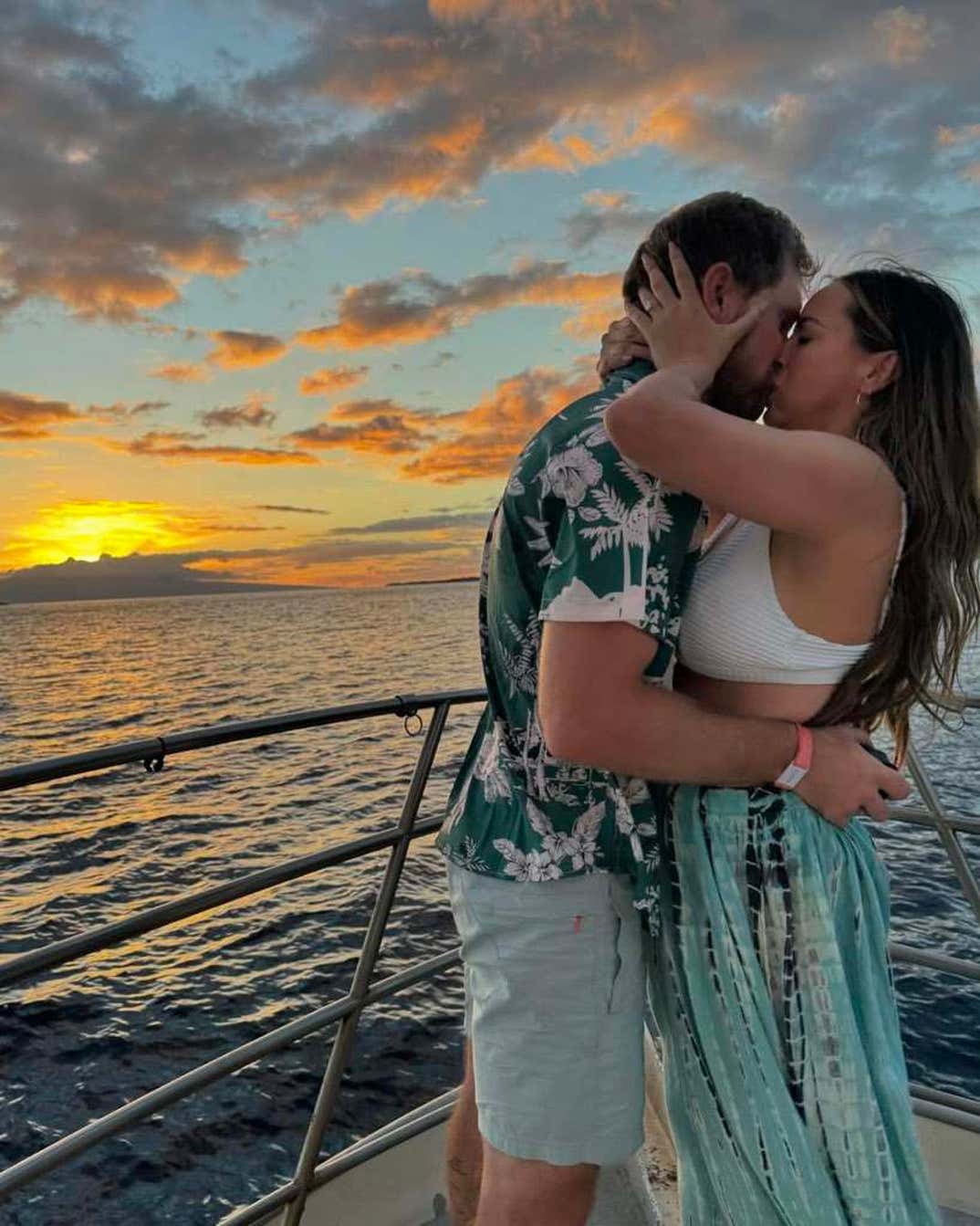 Luke Broderick and Kristen Doute