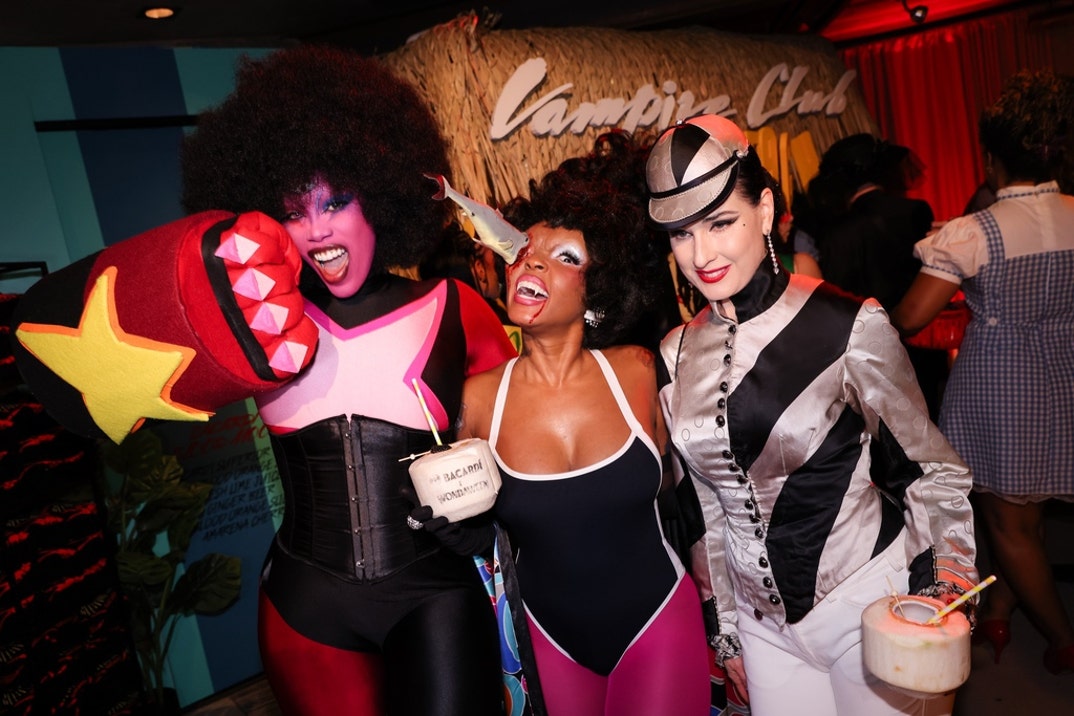 Tanerélle, Janelle Monáe and Dita von Teese