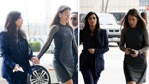 Kim Kardashian & Hot Friend Laura Wasser Plan Trial Strategy in Divorce