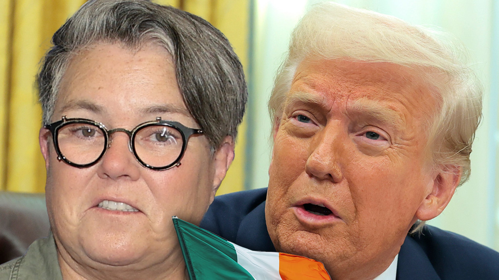 "Rosie O'Donnell Relocates to Ireland; Trump Responds with 'Good Riddance'" thumbnail