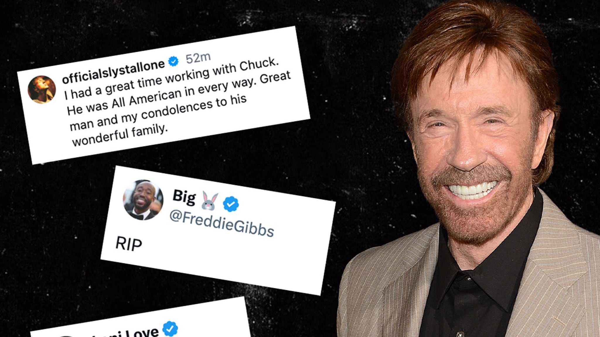 Chuck Norris Celebrity Tributes