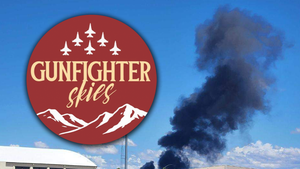 main idaho Mountain Home Air Force Base Gunfighters plane crash getty