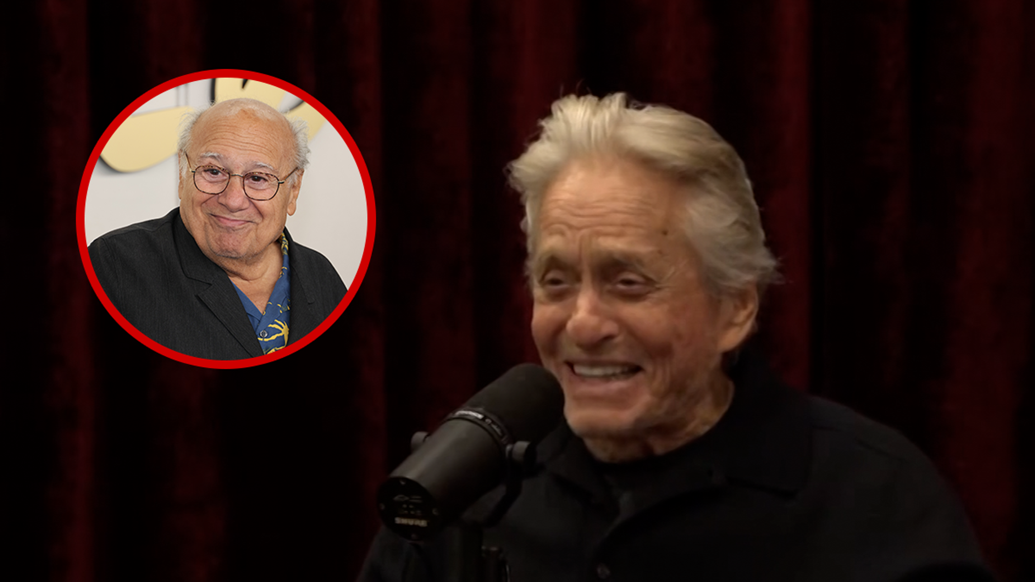 Michael Douglas Says Danny DeVito Once Swallowed Joints After Police Pulled Them Over