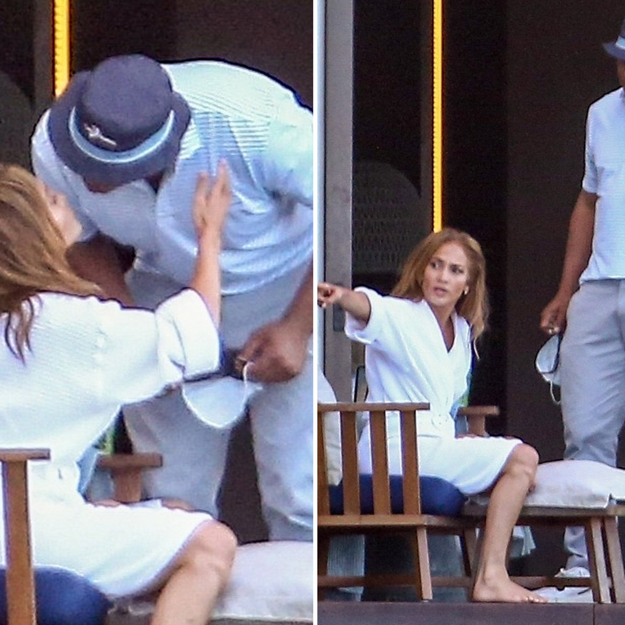 Jennifer Lopez and Alex Rodriguez kiss and makeup: photos