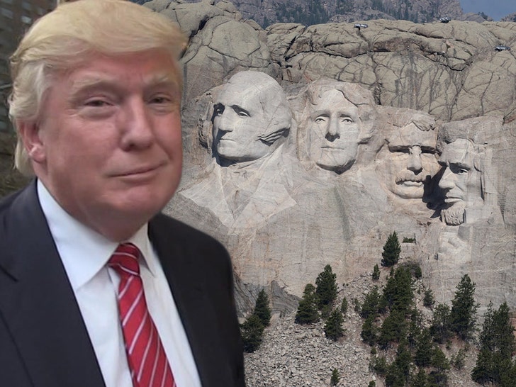 Trump To S. Dakota Governor: Put Me On Mount Rushmore