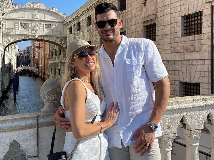 'Selling Sunset' Mary Fitzgerald and Hubby's Europe Getaway