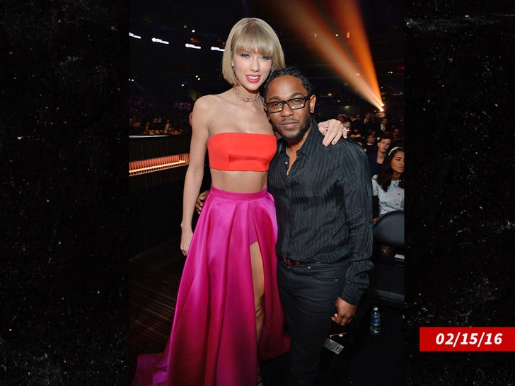 kendrick lamar taylor swift grammys 2016