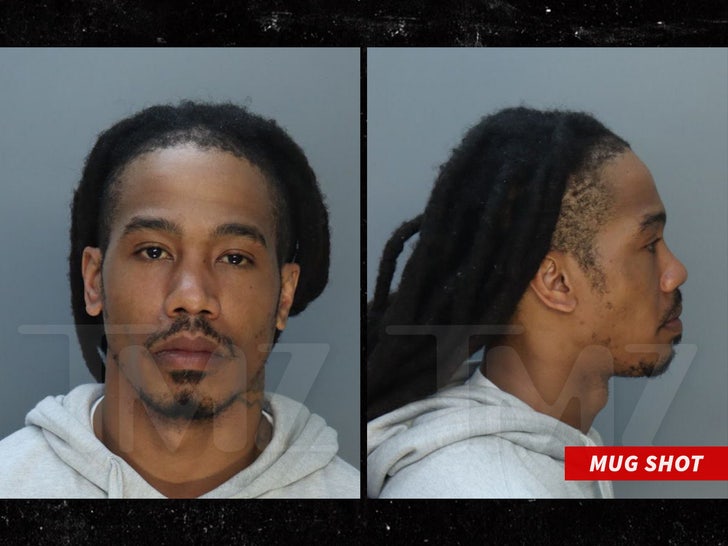 Benjamin Leon Kearse Jr. Mug Shot Split Swipe Miami Dade Corrections & Rehabilitation Center