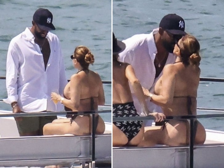 Larsa Pippen Packs On PDA With New BF Jeff Coby on Yacht