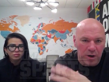 Dana White Cláudia Gadelha