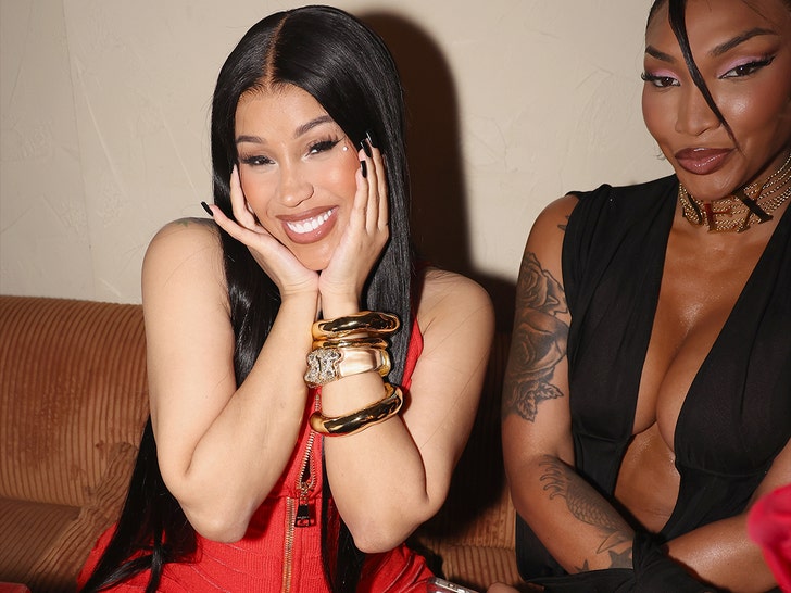 Cardi B Celebrates Galore Magazine Cover Release Party