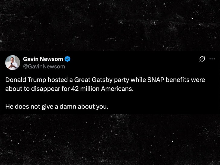 gavin newsom donald trump tweet sub