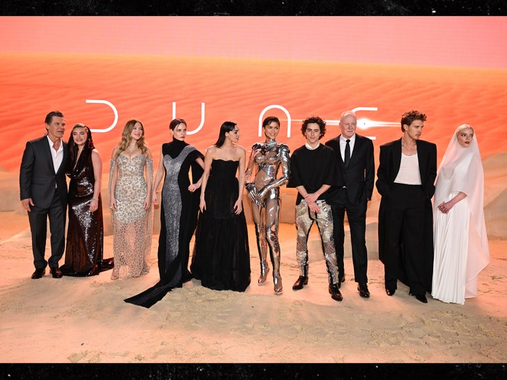 Zendaya Wears Archival Robot Suit At 'Dune 2' Premiere in London