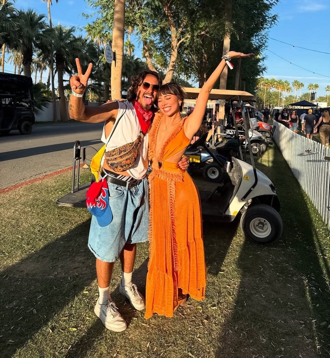 Michael Cimino and Xochitl Gomez