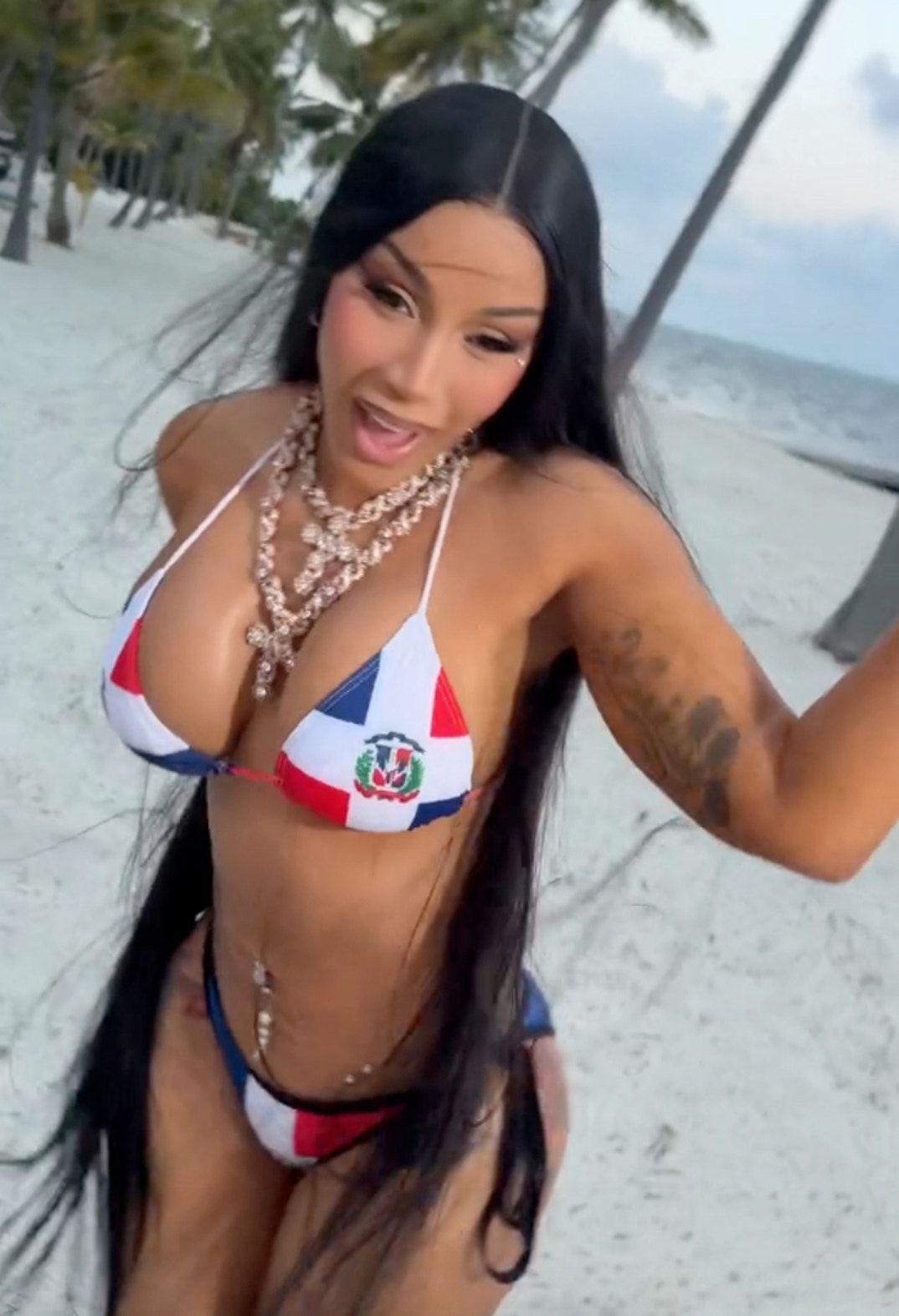 Cardi B Flaunts Bikini Bod 5