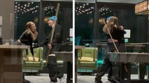 Justin and Hailey Bieber Hug, Butt Slap Around at Pool Table in Pennsylvania