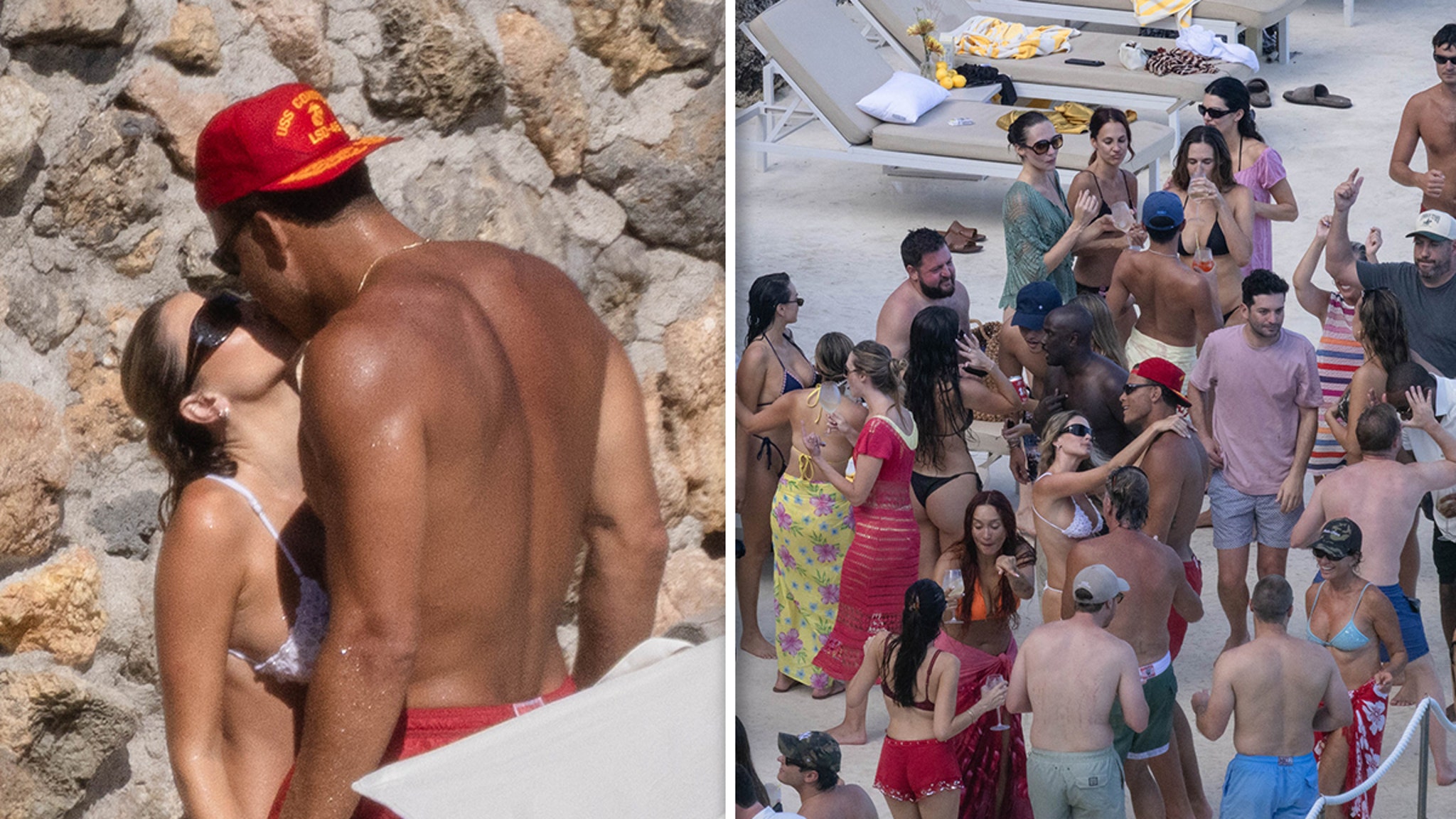 Blake Griffin, Fiancée Francesca Aiello Party During What Looks Like Wedding Weekend
