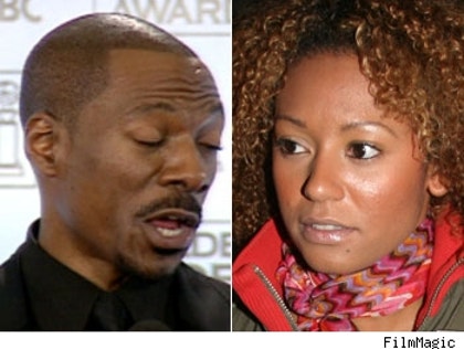 Eddie Murphy and Melanie Brown