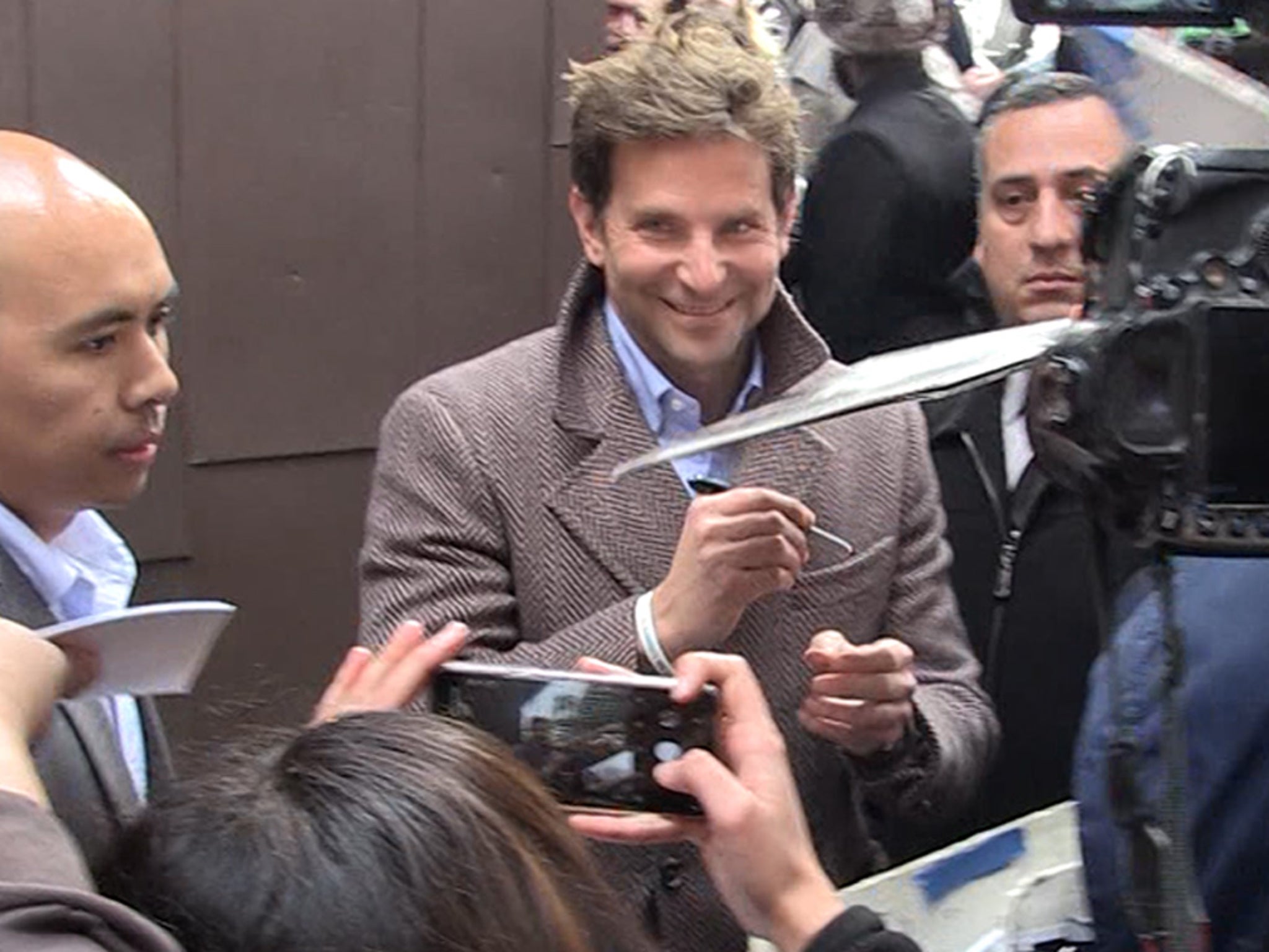 WATCH: Bradley Cooper wears Eagles mascot costume in promo