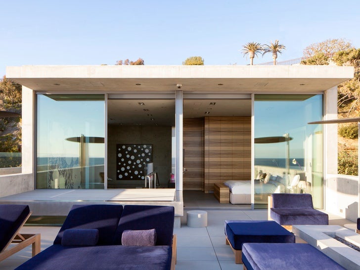 Kanye West's Malibu Beach House Before Being Gutted
