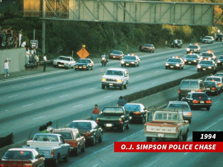 O.J. SIMPSON `POLICE CHASE