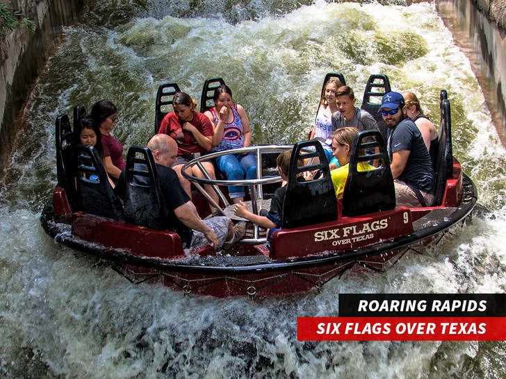 Six Flags Over Texas Roaring Rapids