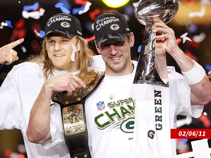 Clay Matthews dan Aaron Rodgers